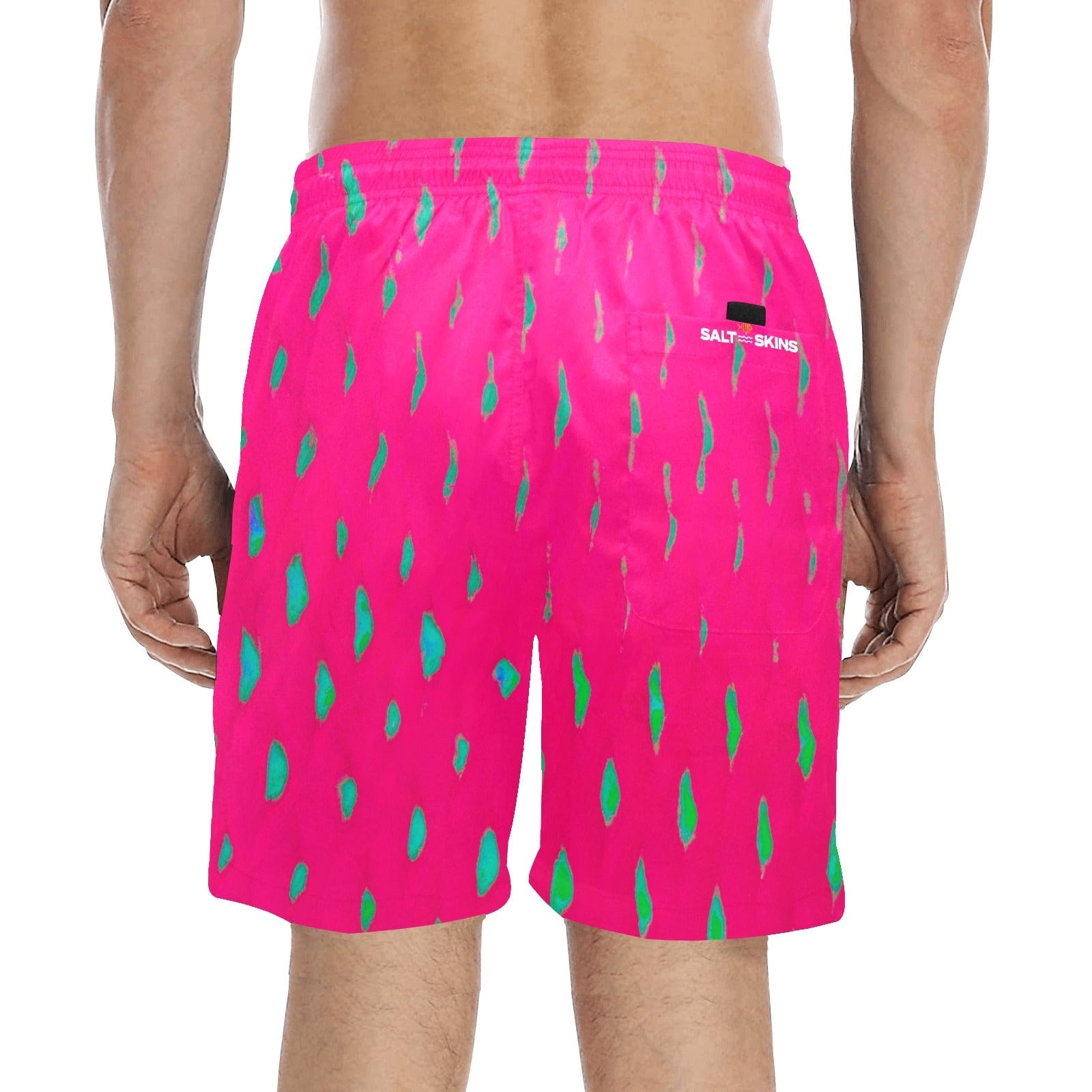 Salt Skins Men's Swim Shorts Jupiter Pulse Men's Mid-Length Swim Shorts