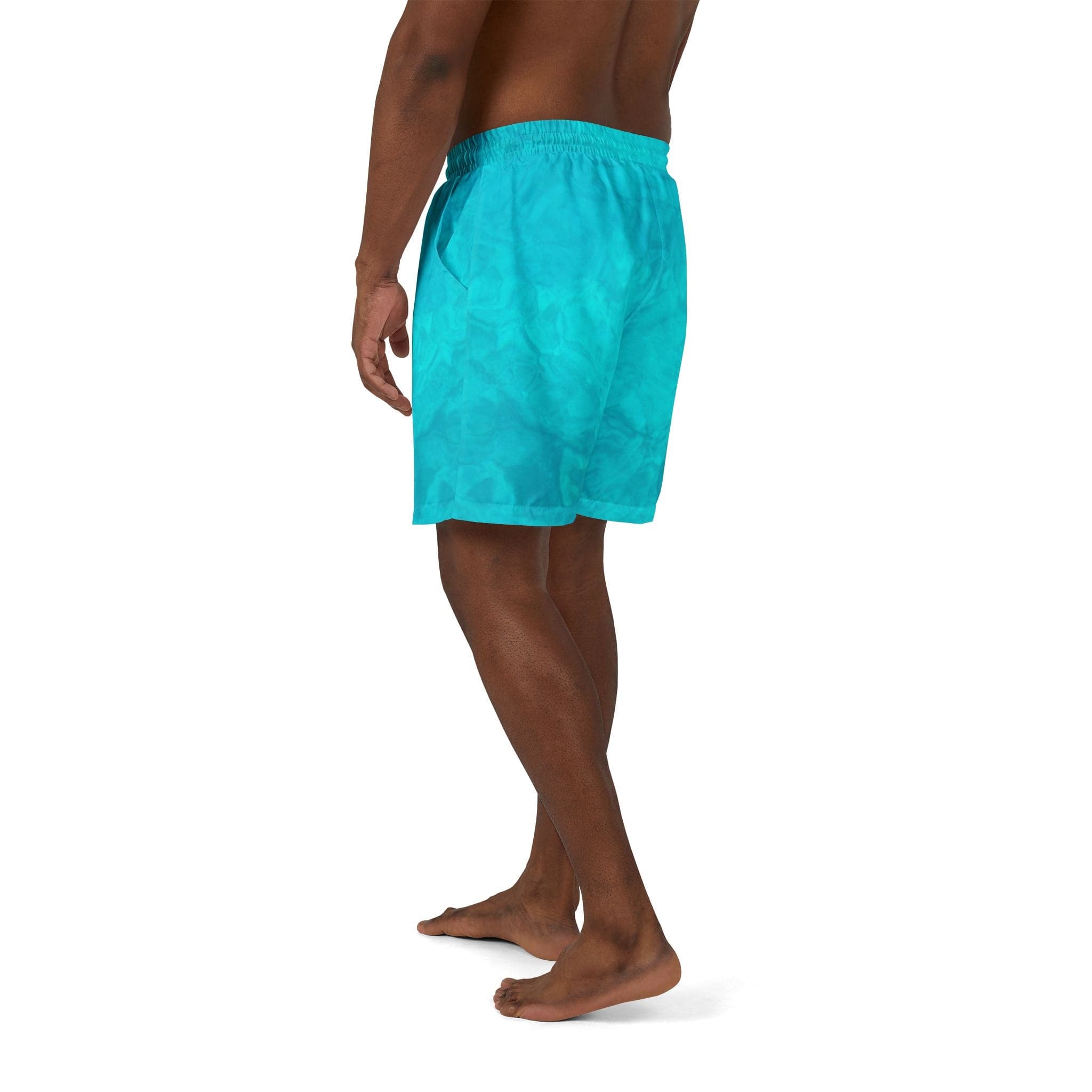 Salt Skins Men's Swimshorts Men's Aqua Wave Swim Shorts - Relaxed Beachwear for Summer Fun