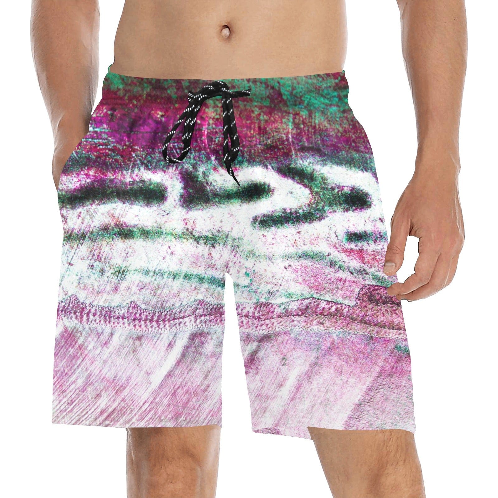 Salt Skins Men's Swimshorts Purple / XS Barracuda Strike Men's Mid Length Swim Shorts