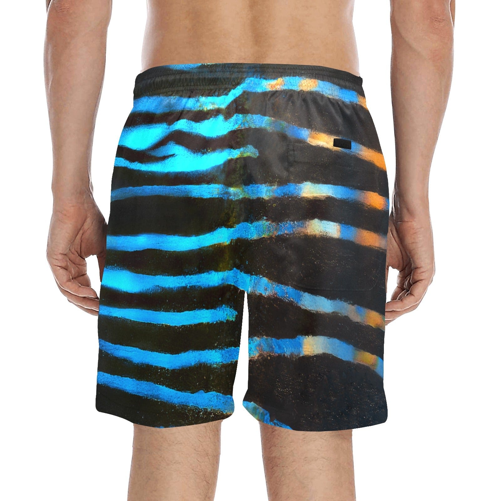Salt Skins Men's Swimshorts Wahoo Wave Men's Mid-Length Swim Shorts