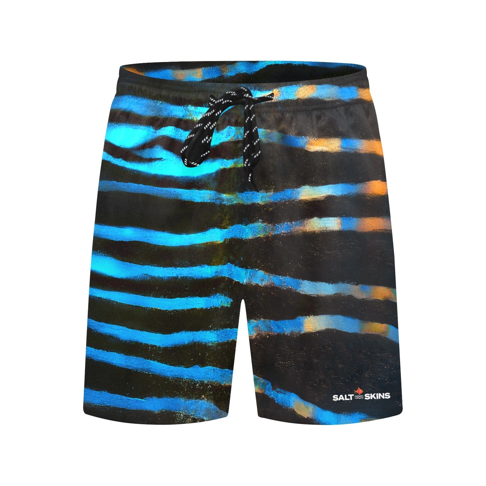 Salt Skins Men's Swimshorts Wahoo Wave Men's Mid-Length Swim Shorts