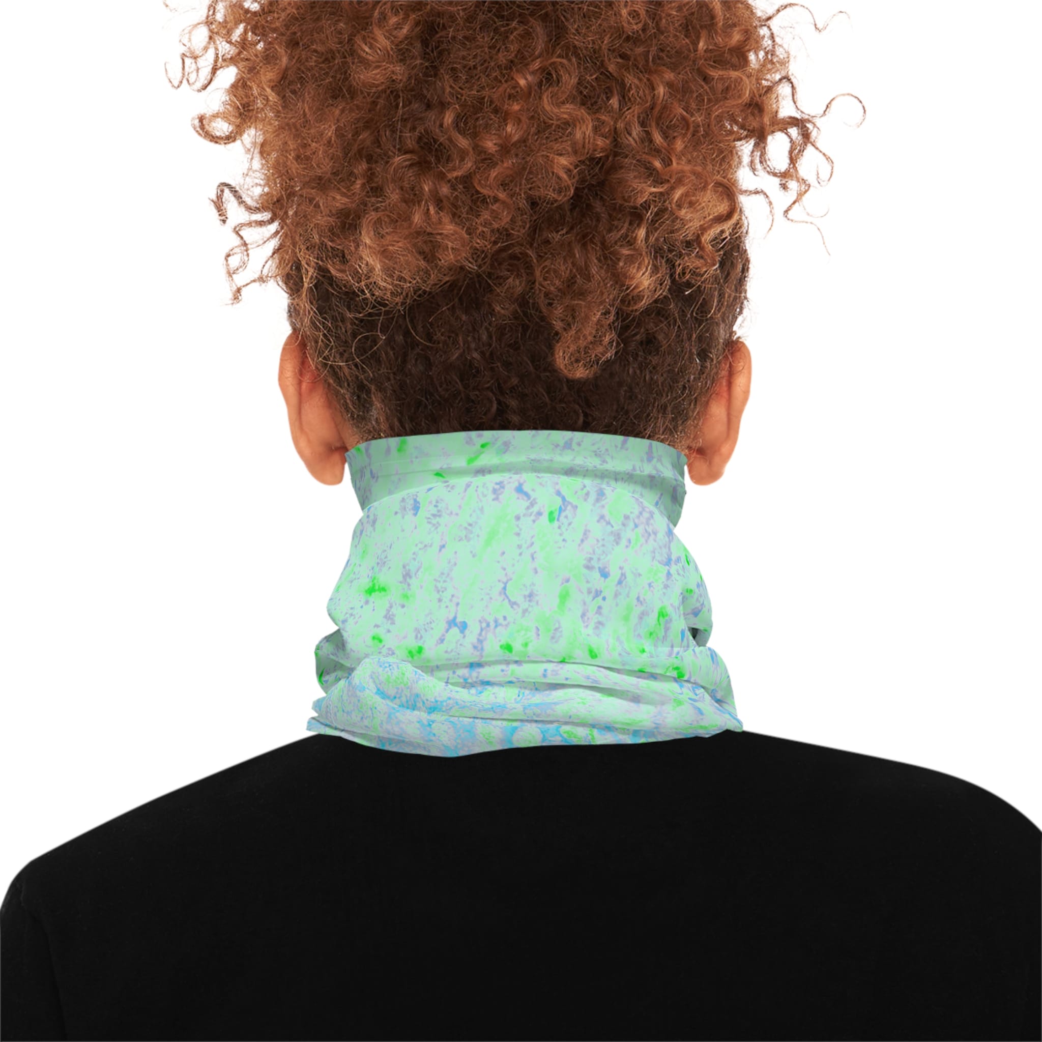 Salt Skins Neck Gaiter Salty Green Sky Series - Lightweight Neck Gaiter
