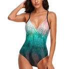 Salt Skins One-Piece Women's Swimsuit Emerald Cascade Women's One Piece Swimsuit