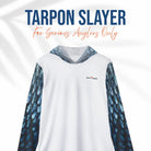 Salt Skins Performance Hoodie Tarpon Slayer - The Ultimate Performance Men's Long Sleeve Fishing Shirt