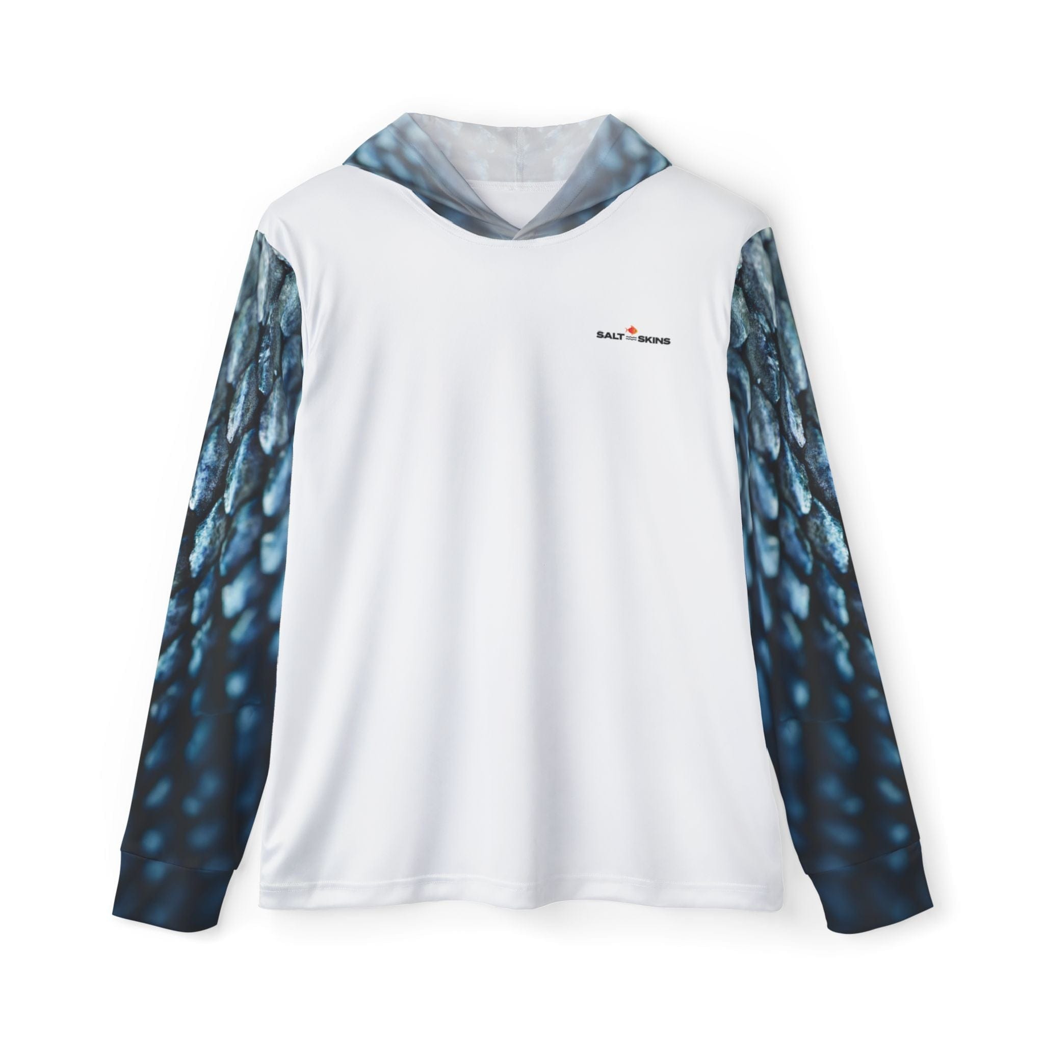 Salt Skins Performance Hoodie XS / Blue Tarpon Slayer - The Ultimate Performance Men's Long Sleeve Fishing Shirt