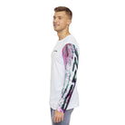Salt Skins Performance Shirt Barracuda Long Sleeve Men's Shirt Fishing Performance Purple