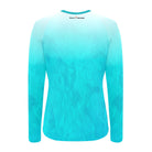 Salt Skins Rash Guard Swim Shirt Aqua Reef Water Women's Long Sleeve Swim Shirt