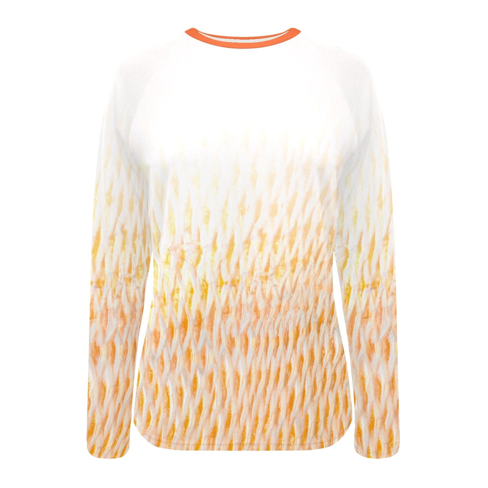 Salt Skins Rash Guard Swim Shirt Sunset Surge Women's Long Sleeve Swim Shirt