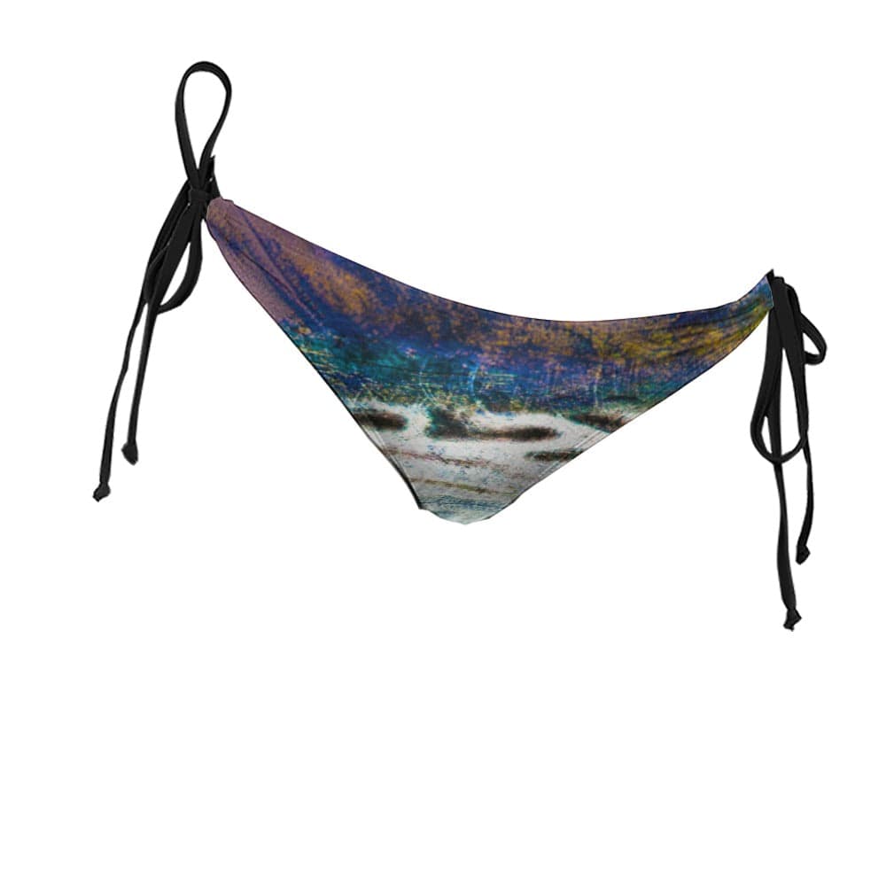 Salt Skins Swimsuit Bottom Blue Tiger Women's Swimsuit Bikini Bottom Separates