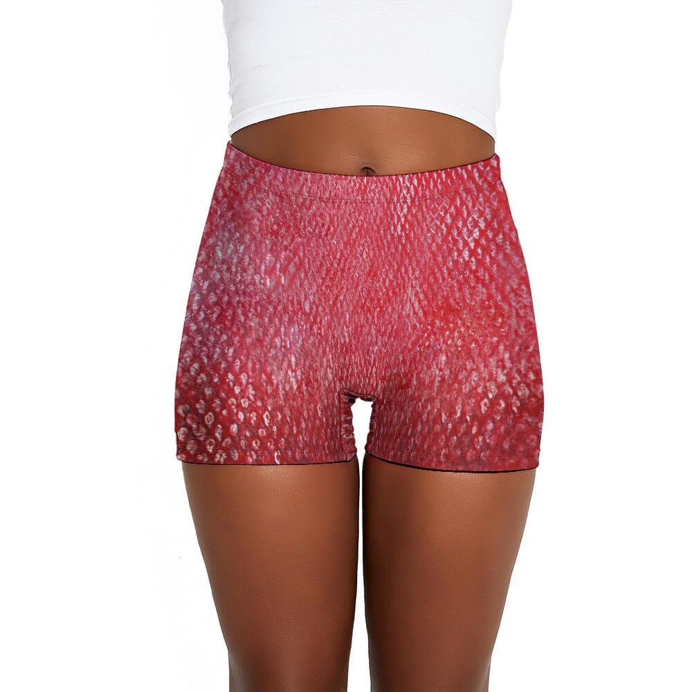 Salt Skins Swimsuit Bottom Kato Collection Women's Workout Shorts in 10 Colors