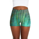 Salt Skins Swimsuit Bottom Kato Collection Women's Workout Shorts in 10 Colors