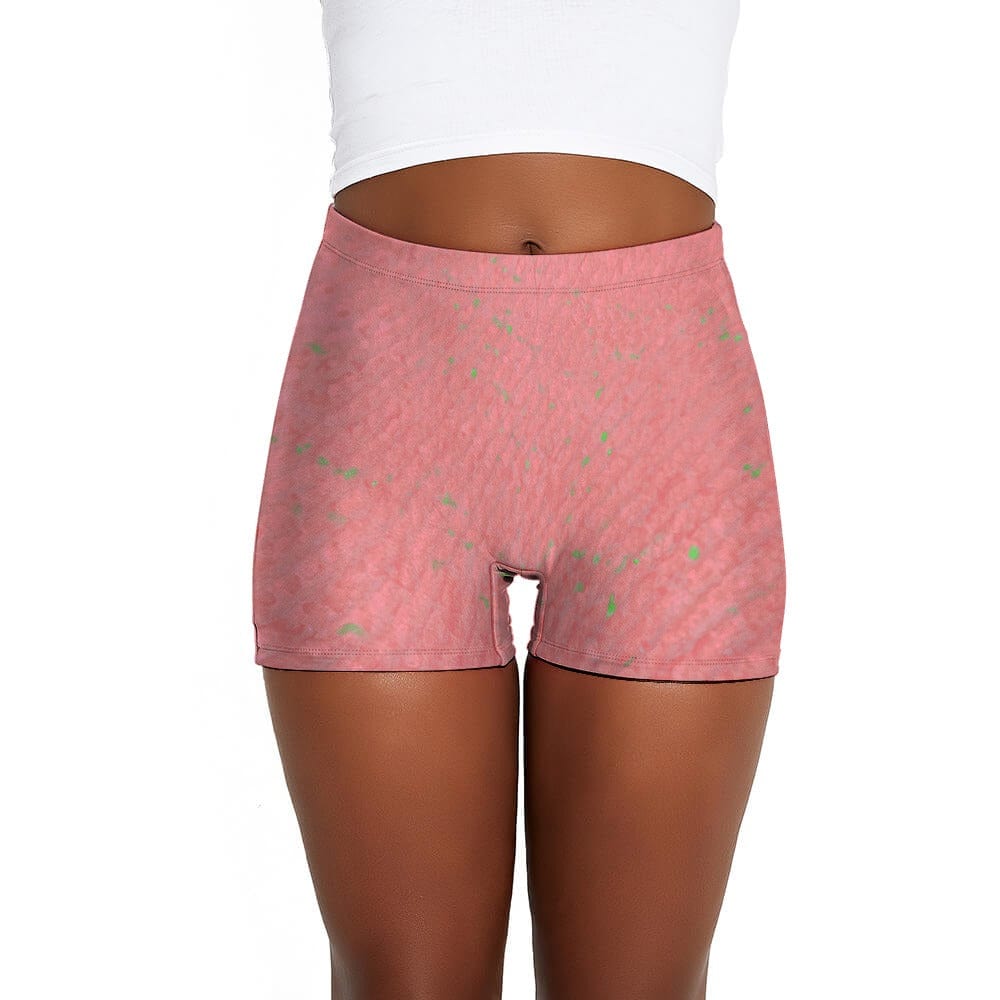 Salt Skins Swimsuit Bottom Kato Collection Women's Workout Shorts in 10 Colors