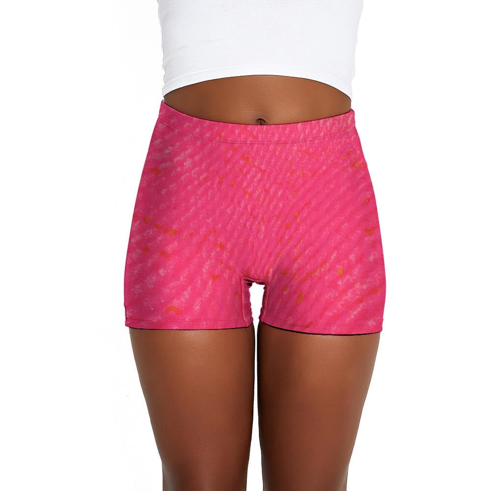 Salt Skins Swimsuit Bottom Kato Collection Women's Workout Shorts in 10 Colors