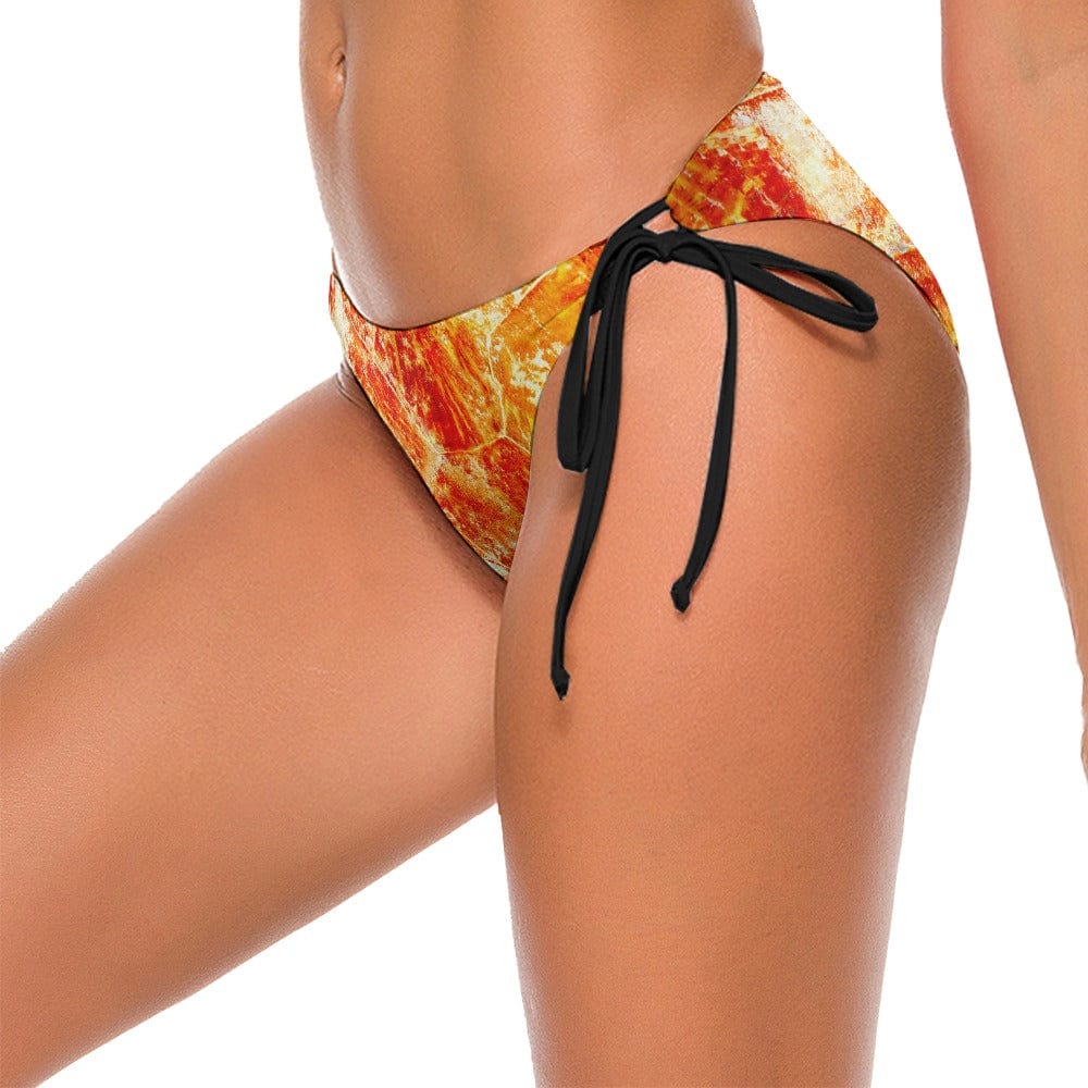 Salt Skins Swimsuit Bottom S / Orange Sea Turtle Women's Swimsuit Bikini Bottom Separates