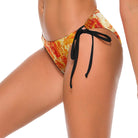 Salt Skins Swimsuit Bottom S / Orange Sea Turtle Women's Swimsuit Bikini Bottom Separates