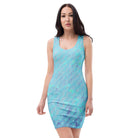Salt Skins Swimwear Travel Dress XS / Mint Green Tropical Mint Body Sculpting Dress