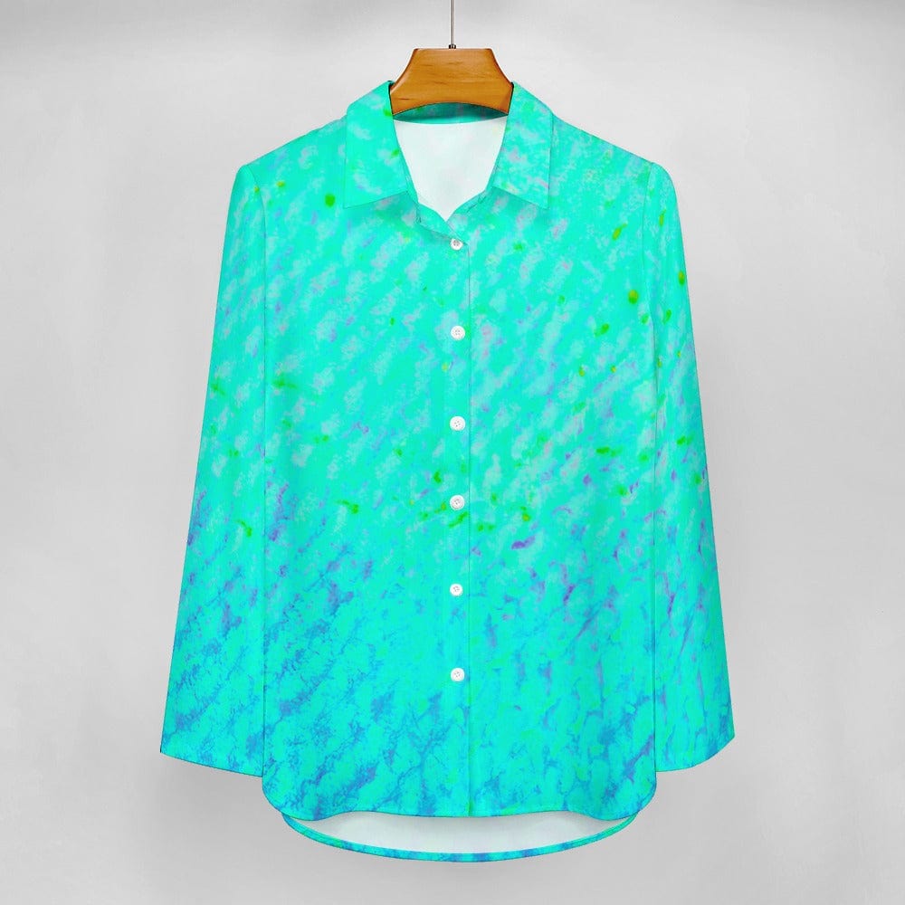 Salt Skins Swimwear Women's Beach Cover Up Salt Skins Seafoam Reef Cover-Up Shirt for Women