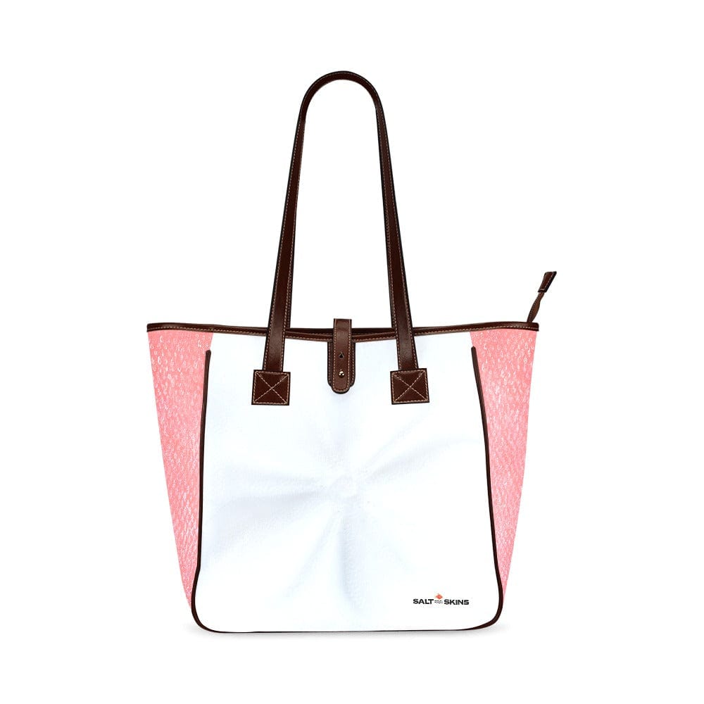 Salt Skins Tote Bag Rose Pink / ONESIZE Sand Dollar Beach Tote Bag
