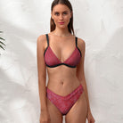 Salt Skins Two Piece Women's Bikini Kinmedai Women's Two Piece Swimsuit Bikini