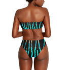 Salt Skins Two Piece Women's Bikini Ono Aqua Two Piece Bandeau Swimsuit for Women