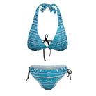Salt Skins Two Piece Women's Bikini Reef Runner Women's Two Piece Halter Top Swimsuit Bikini