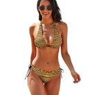 Salt Skins Two Piece Women's Bikini Reef Runner Women's Two Piece Halter Top Swimsuit Bikini