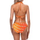 Salt Skins Two Piece Women's Bikini Sand Dollar Sunset Women's Two Piece Triangle Bikini