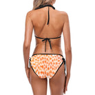 Salt Skins Two Piece Women's Swimsuit Citrus Splash Women's Halter Tie Swimsuit Bikini