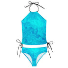 Salt Skins Two Piece Women's Swimsuit Florida Keys Reef Glimmer Split Swimsuit for Women
