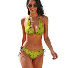 Salt Skins Two Piece Women's Swimsuit Golden Sun Women's Two-Piece Bikini Swimsuit