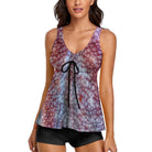 Salt Skins Two Piece Women's Swimsuit Octopus Women's Two Piece Cover Up Swimsuit