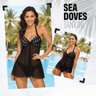 Salt Skins Two Piece Women's Swimsuit Sand Dollar Doves Women's Two Piece Cover Up Swimsuit