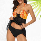 Salt Skins Two Piece Women's Swimsuit Sea Turtle Women's Two Piece Cover Up Swimsuit