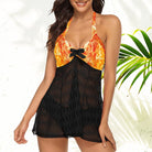 Salt Skins Two Piece Women's Swimsuit Sea Turtle Women's Two Piece Cover Up Swimsuit