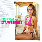 Salt Skins Two Piece Women's Swimsuit Tropical Strawberry Women's Two Piece V-Neck Bikini Swimsuit