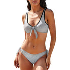 Salt Skins Two Piece Women's Swimsuit XS / Silver Pearl Tide Women's Two Piece Bikini Swimsuit