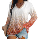Salt Skins Women's Long Sleeve Performance Shirt S / Orange Summer Splash Long Sleeve Performance Shirt