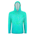 Salt Skins Women's Performance Hoodie S / Seafoam Green Mingy Green Mint Mingy Women's Sun Protection Hoodie Long Sleeve