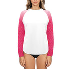 Salt Skins Women's Rash Guard Hot Pink / S Mingy Sunblocker Women's Rash Guard