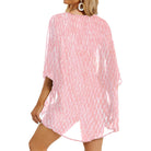 Swimsuit Cover Up Women's Chiffon Cover Up Pink Salt Skins Swimwear