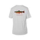 T-Shirt Pearl Grey / XS Wild Brook Trout Men's Performance T-Shirt