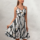 Salt Skins Travel Dress S / Black Kaimana Noir Women's Slip Dress Black Coral
