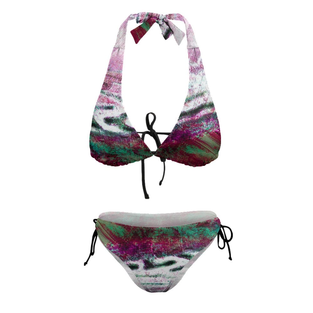 Salt Skins Two Piece Women's Bikini Barracuda Strike Women's Two-Piece Bikini in Purple
