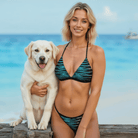 Salt Skins Two Piece Women's Bikini Tiger Coral Women's Two Piece Bikini Swimsuit
