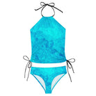 Two Piece Women's Swimsuit Florida Keys Reef Glimmer Split Swimsuit for Women Salt Skins