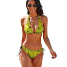 Salt Skins Two Piece Women's Swimsuit Golden Sun Women's Two-Piece Bikini Swimsuit