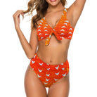 Two Piece Women's Swimsuit Sand Dollar Doves Women's Two Piece Bikini Salt Skins