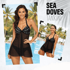 Two Piece Women's Swimsuit Sand Dollar Doves Women's Two Piece Cover Up Swimsuit Salt Skins