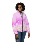 Women's Jacket Colorado Women Flyfishers Brown Trout Puffer Jacket by Salt Skins Salt Skins Apparel