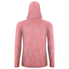 Salt Skins Men's Performance Hoodie Rose Mingy Snapper Men's Sun Protection Long Sleeve Hoodie
